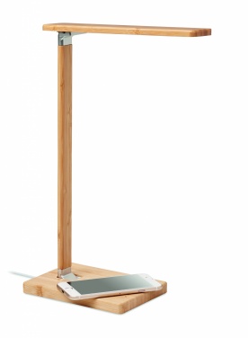 Logo trade corporate gift photo of: Desktop light and charger 10W