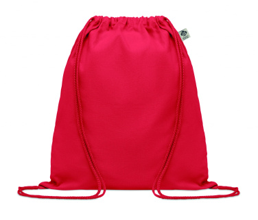 Logotrade promotional merchandise image of: Organic cotton drawstring bag