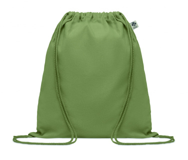 Logo trade advertising product photo of: Organic cotton drawstring bag
