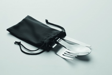 Logotrade promotional gift image of: 3-piece camping cutlery set