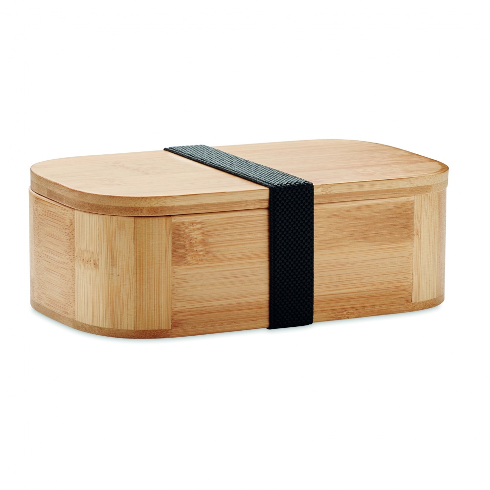 Logotrade advertising product picture of: Bamboo lunch box 1000ml LADEN LARGE
