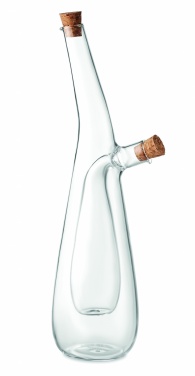 Logotrade promotional giveaway image of: Glass oil and vinegar bottle