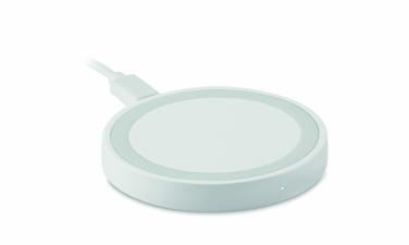 Logo trade promotional gifts picture of: Small wireless charger 15W