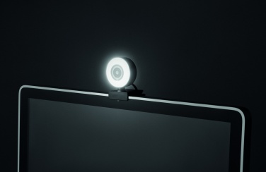 Logo trade promotional merchandise picture of: 1080P HD webcam and ring light