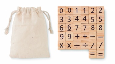 Logotrade promotional item image of: Wood educational counting game