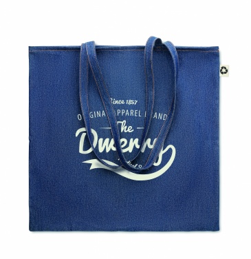 Logotrade advertising products photo of: Recycled denim shopping bag