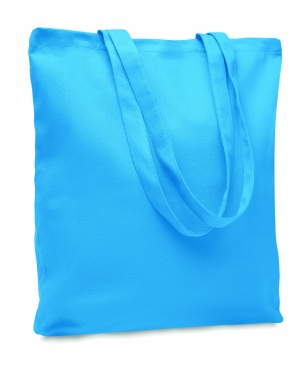 Logo trade corporate gifts image of: 270 gr/m² Canvas shopping bag