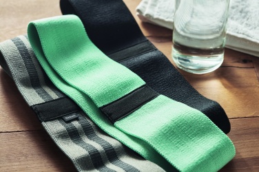 Logotrade corporate gift image of: Set of 3 fitness bands in pouch