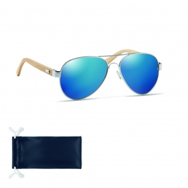 Logotrade business gifts photo of: Bamboo sunglasses in pouch TARTU