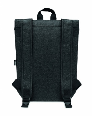 Logo trade corporate gifts picture of: RPET felt backpack