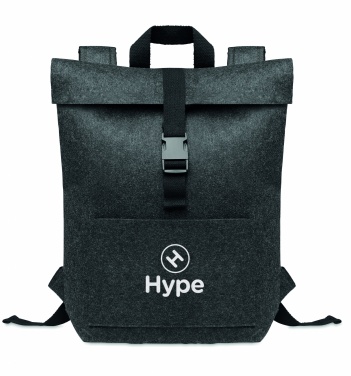 Logotrade promotional merchandise photo of: RPET felt backpack