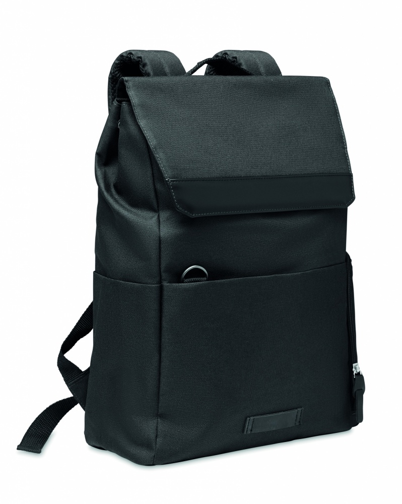 Logo trade corporate gift photo of: 600D RPET laptop backpack