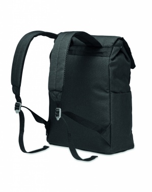 Logo trade promotional merchandise picture of: 600D RPET laptop backpack