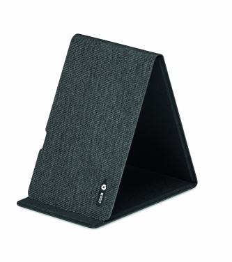 Logo trade promotional merchandise photo of: RPET wireless charger 15W