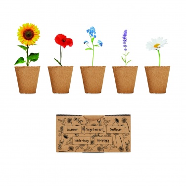 Logo trade promotional product photo of: Flowers growing kit