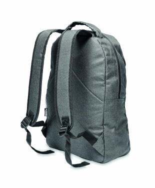 Logo trade business gift photo of: 600D RPET 2 tone backpack