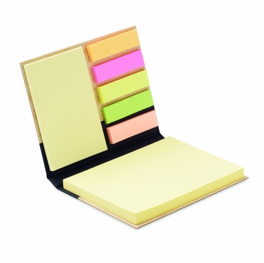 Logotrade promotional gift picture of: Bamboo sticky note memo pad