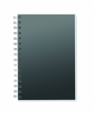 Logo trade promotional items picture of: A5 RPET notebook recycled lined