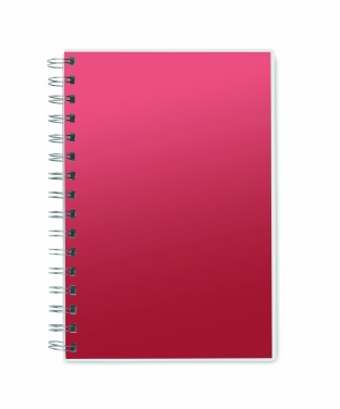 Logo trade corporate gifts image of: A5 RPET notebook recycled lined