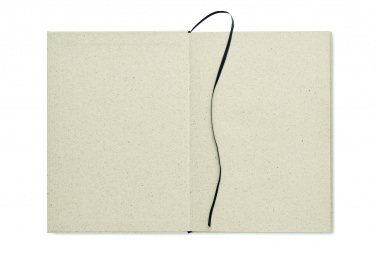 Logotrade promotional giveaway image of: A5 grass notebook 80 lined