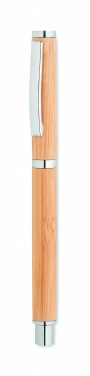 Logo trade promotional product photo of: Bamboo gel pen