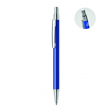 Logo trade business gifts image of: Recycled aluminium ball pen