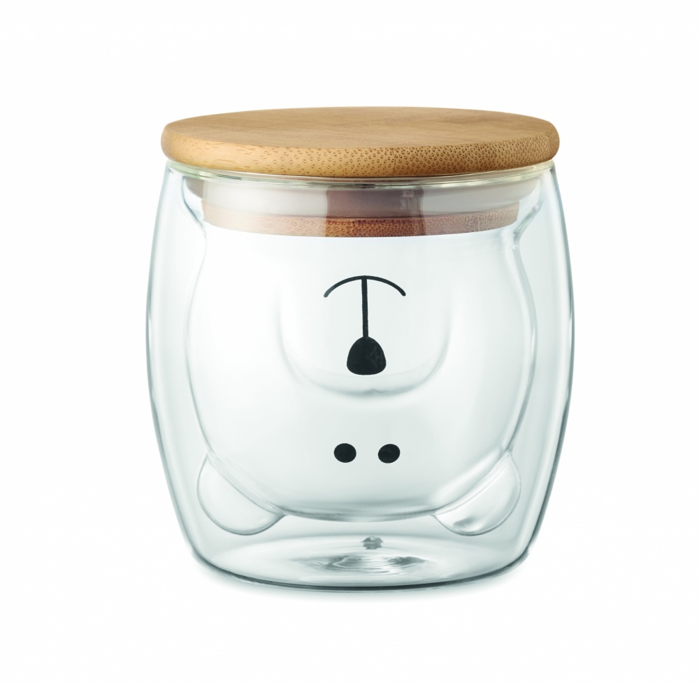 Logotrade promotional merchandise picture of: Double wall borosilicate mug