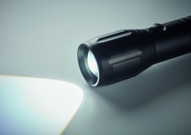 Logotrade promotional giveaway picture of: Large aluminium LED flashlight