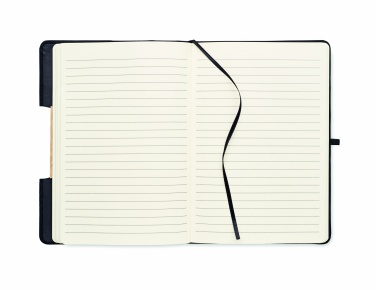 Logo trade corporate gift photo of: A5 RPET notebook 80 lined