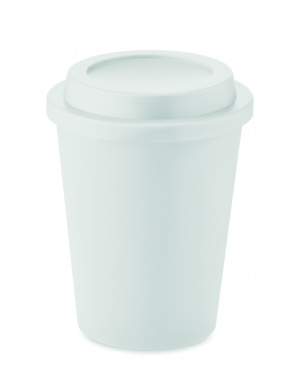 Logo trade promotional merchandise picture of: Double wall tumbler PP 300 ml