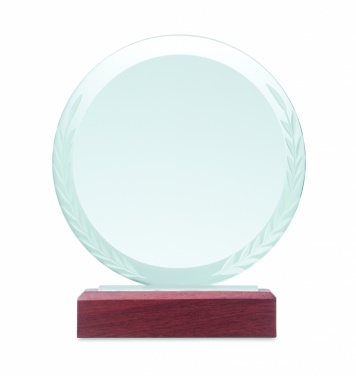 Logotrade corporate gifts photo of: Round award plaque