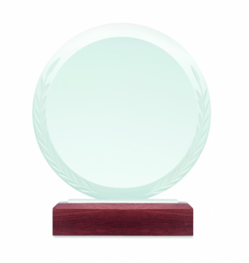 Logo trade promotional product photo of: Round award plaque