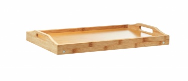Logotrade promotional products photo of: Foldable bamboo tray