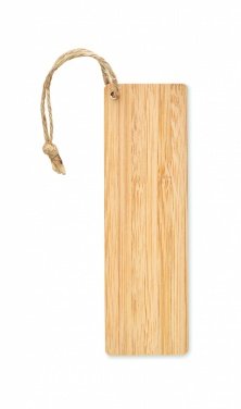 Logotrade promotional product picture of: Bamboo bookmark