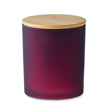 Logotrade corporate gift image of: Plant based wax candle 280 gr