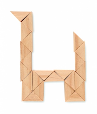 Logotrade advertising product image of: Wooden puzzle/brain teaser