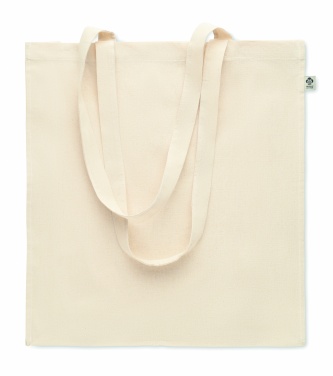 Logo trade promotional gifts picture of: Organic cotton shopping bag