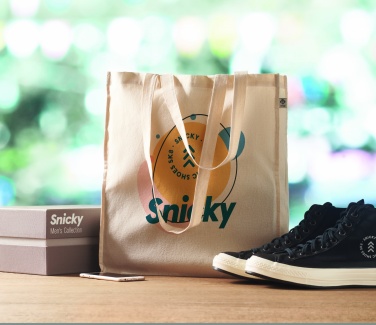 Logotrade promotional item image of: Organic cotton shopping bag