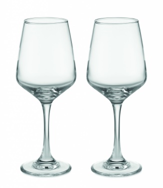 Logotrade promotional merchandise image of: Set of 2 wine glasses