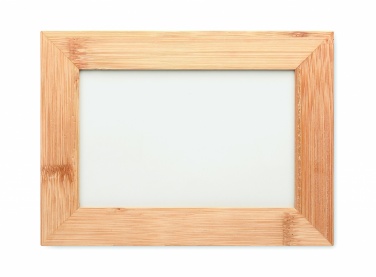 Logo trade business gifts image of: Bamboo photo frame