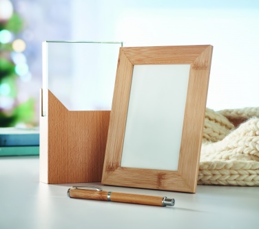 Logotrade promotional giveaway picture of: Bamboo photo frame