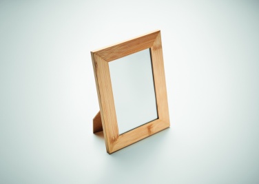 Logo trade corporate gift photo of: Bamboo photo frame