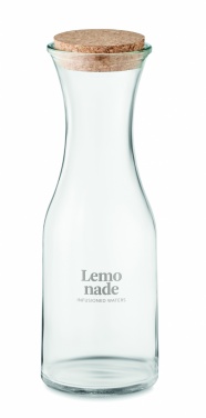 Logo trade business gift photo of: Recycled glass carafe 1L