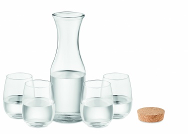 Logotrade promotional products photo of: Set of recycled glass drink