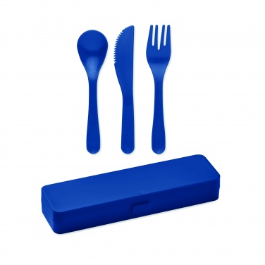 Logotrade promotional giveaway image of: Cutlery set recycled PP