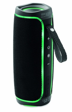 Logotrade corporate gift image of: 2x5 LED Wireless speaker IPX4