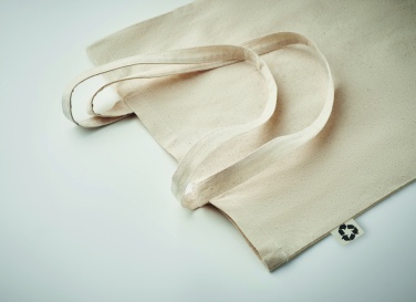Logo trade advertising products picture of: Recycled cotton shopping bag