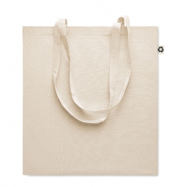 Logotrade promotional product picture of: Recycled cotton shopping bag