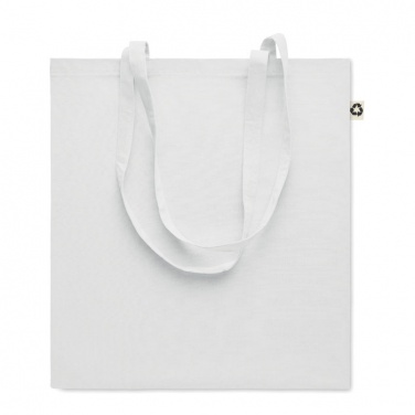 Logo trade promotional giveaway photo of: Recycled cotton shopping bag