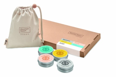 Logo trade promotional gift photo of: Vegan Gift set travel